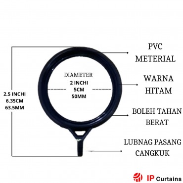 Single Hook Curtain| Metal...