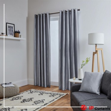 Silver 260cm Long Satin...